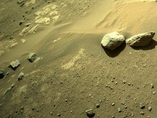 View image taken on Mars, Mars Perseverance Sol 135: Left Navigation Camera (Navcam)