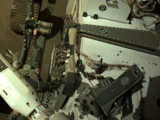 View image taken on Mars, Mars Perseverance Sol 135: Left Navigation Camera (Navcam)