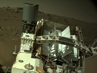 View image taken on Mars, Mars Perseverance Sol 135: Right Navigation Camera (Navcam)