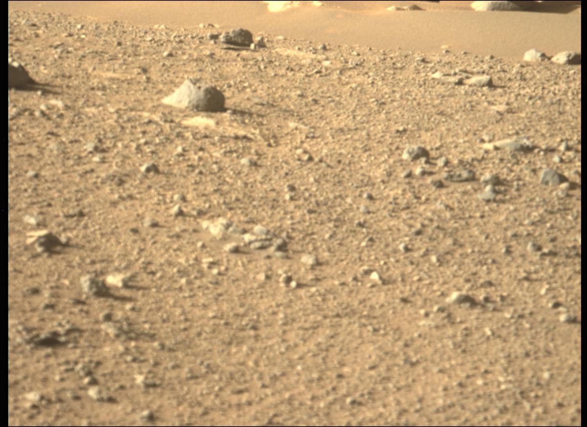 This image was taken by MCZ_LEFT onboard NASA's Mars rover Perseverance on Sol 135