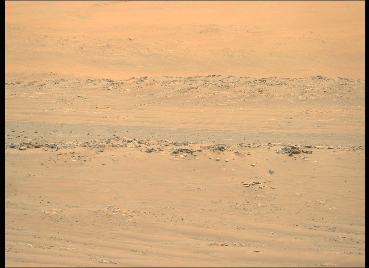 This image was taken by MCZ_RIGHT onboard NASA's Mars rover Perseverance on Sol 135
