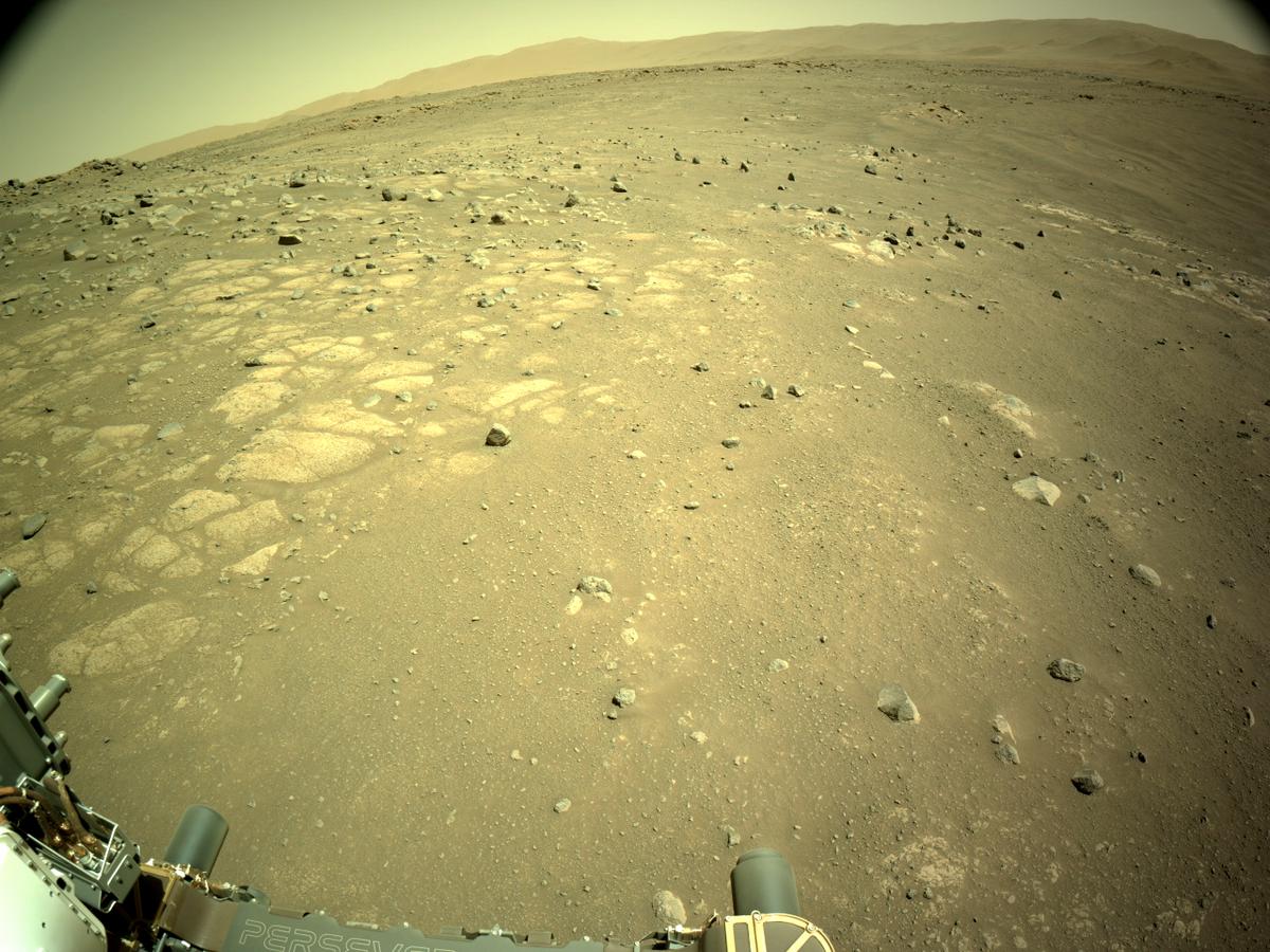This image was taken by NAVCAM_LEFT onboard NASA's Mars rover Perseverance on Sol 136