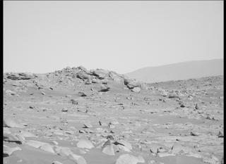 View image taken on Mars, Mars Perseverance Sol 136: Left Mastcam-Z Camera