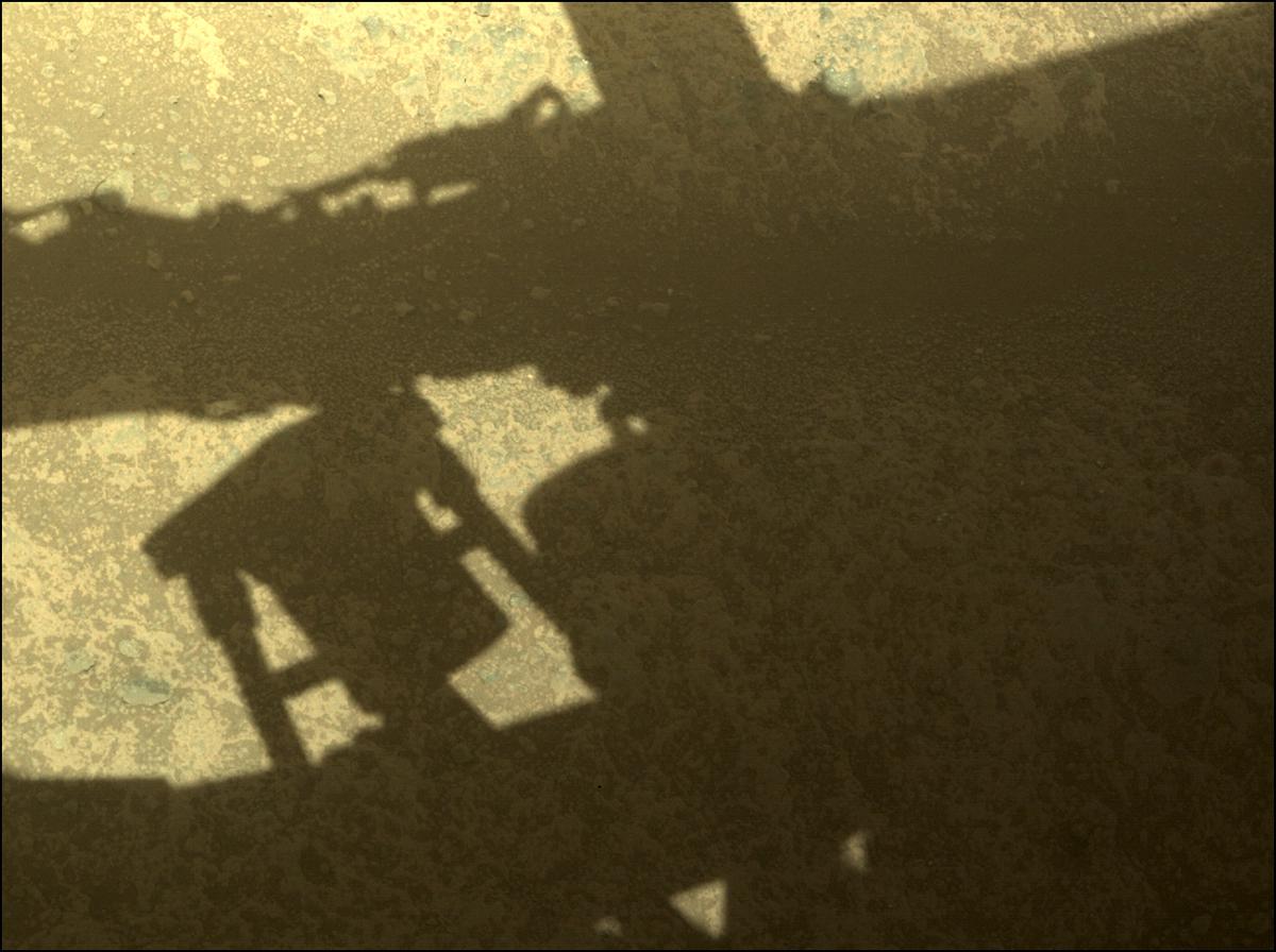 This image was taken by FRONT_HAZCAM_RIGHT_A onboard NASA's Mars rover Perseverance on Sol 137