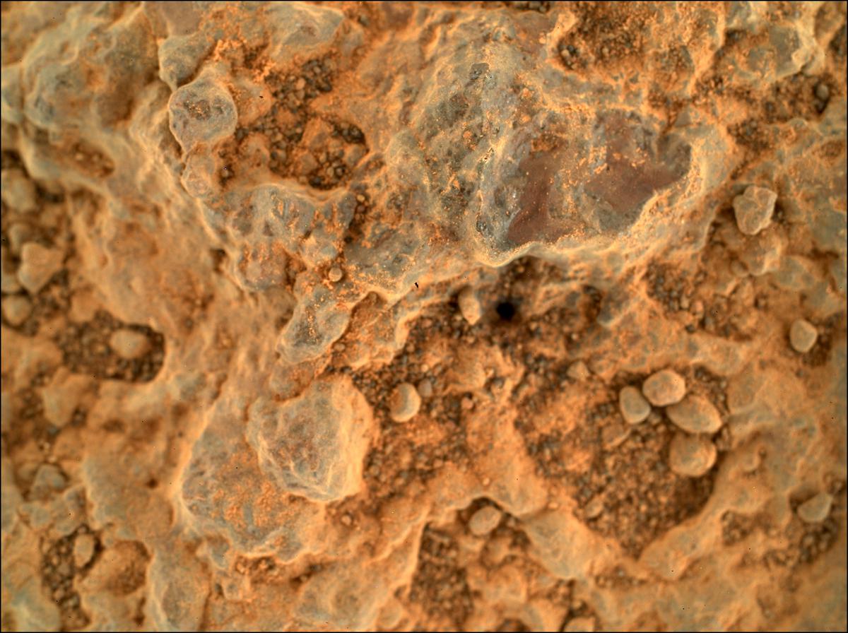 This image was taken by SHERLOC_WATSON onboard NASA's Mars rover Perseverance on Sol 139