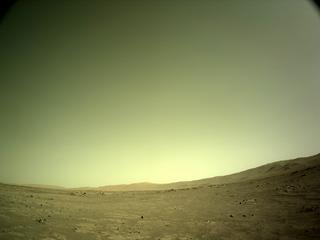 View image taken on Mars, Mars Perseverance Sol 141: Left Navigation Camera (Navcam)