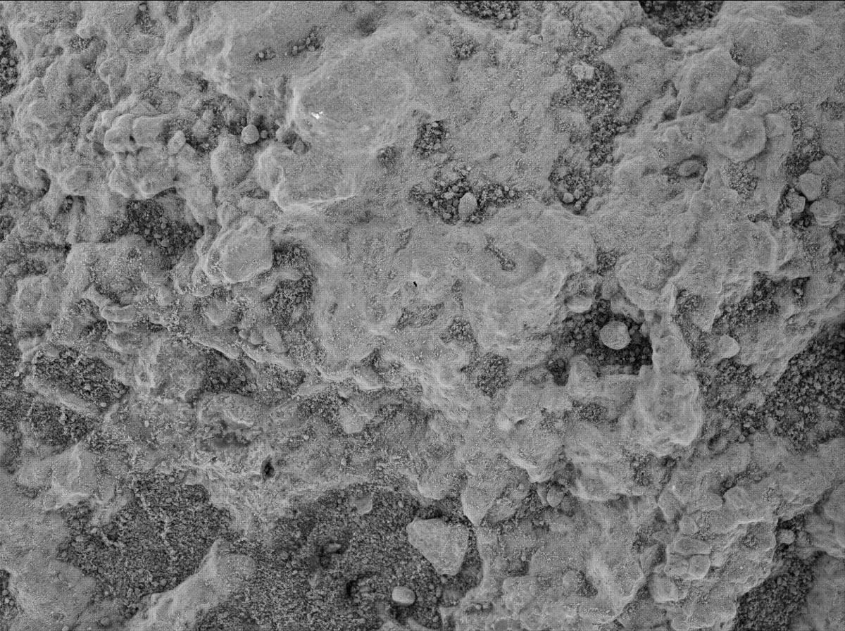 This image was taken by SHERLOC_WATSON onboard NASA's Mars rover Perseverance on Sol 141