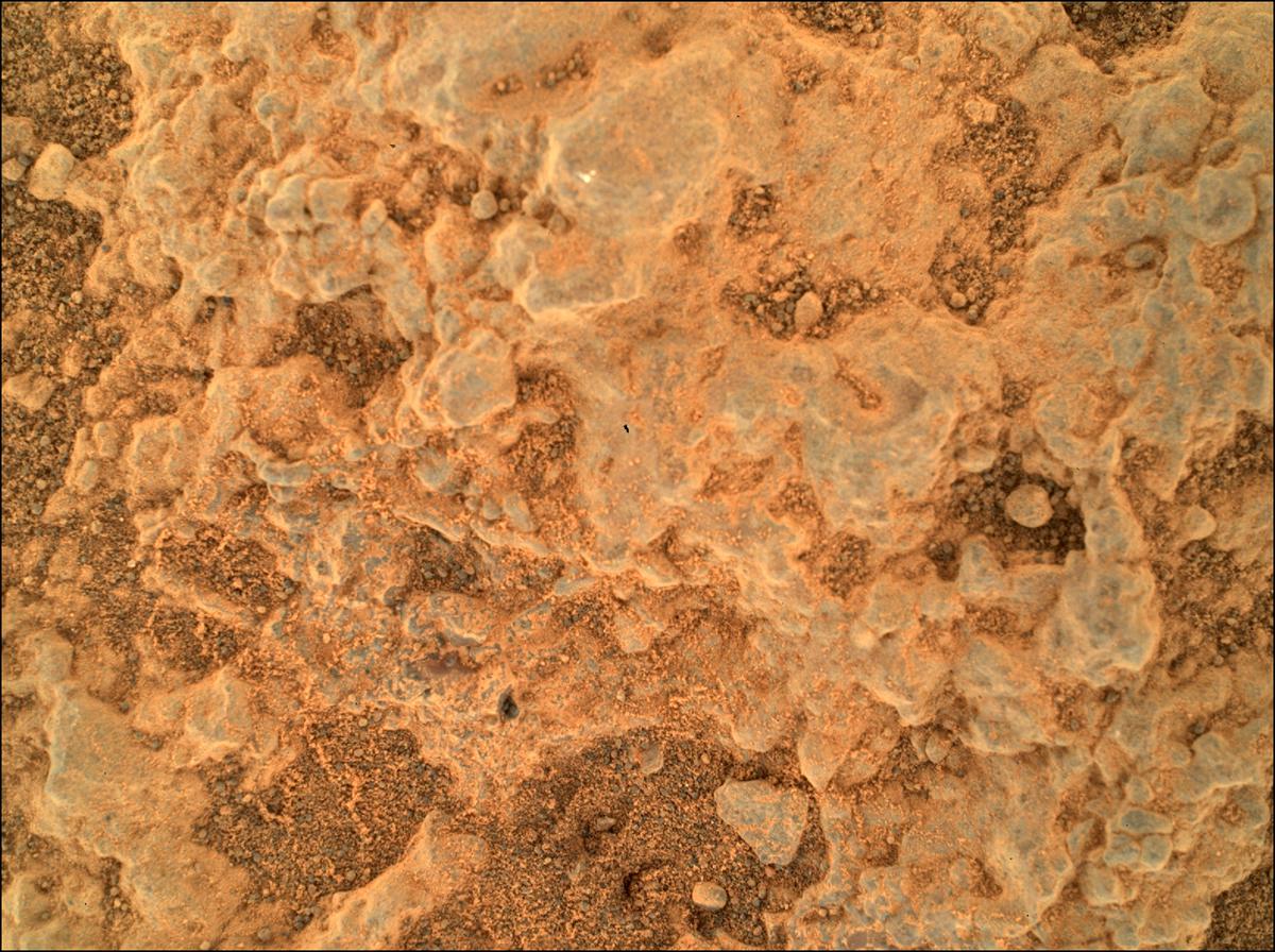This image was taken by SHERLOC_WATSON onboard NASA's Mars rover Perseverance on Sol 141