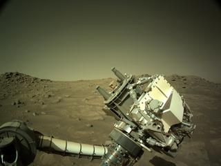 View image taken on Mars, Mars Perseverance Sol 143: Left Navigation Camera (Navcam)