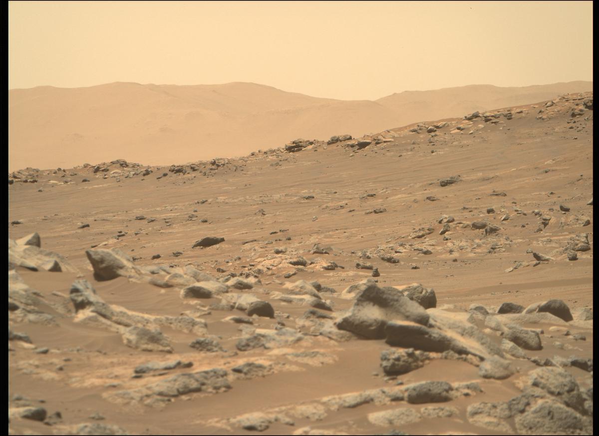 This image was taken by MCZ_RIGHT onboard NASA's Mars rover Perseverance on Sol 143