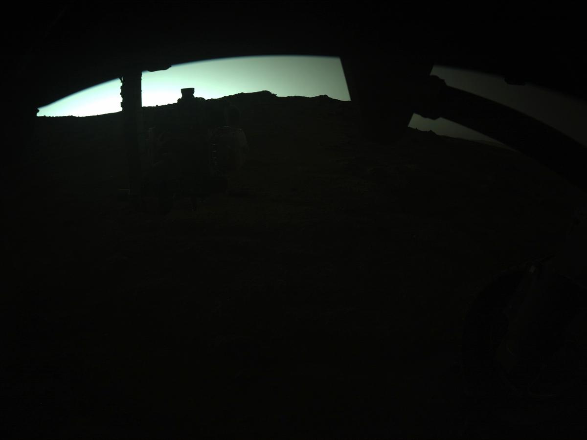 This image was taken by FRONT_HAZCAM_RIGHT_A onboard NASA's Mars rover Perseverance on Sol 144