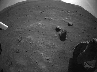 View image taken on Mars, Mars Perseverance Sol 144: Rear Right Hazard Avoidance Camera (Hazcam)