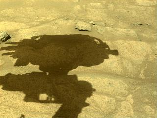 View image taken on Mars, Mars Perseverance Sol 145: Front Left Hazard Avoidance Camera (Hazcam)