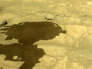 View image taken on Mars, Mars Perseverance Sol 145: Front Right Hazard Avoidance Camera (Hazcam)