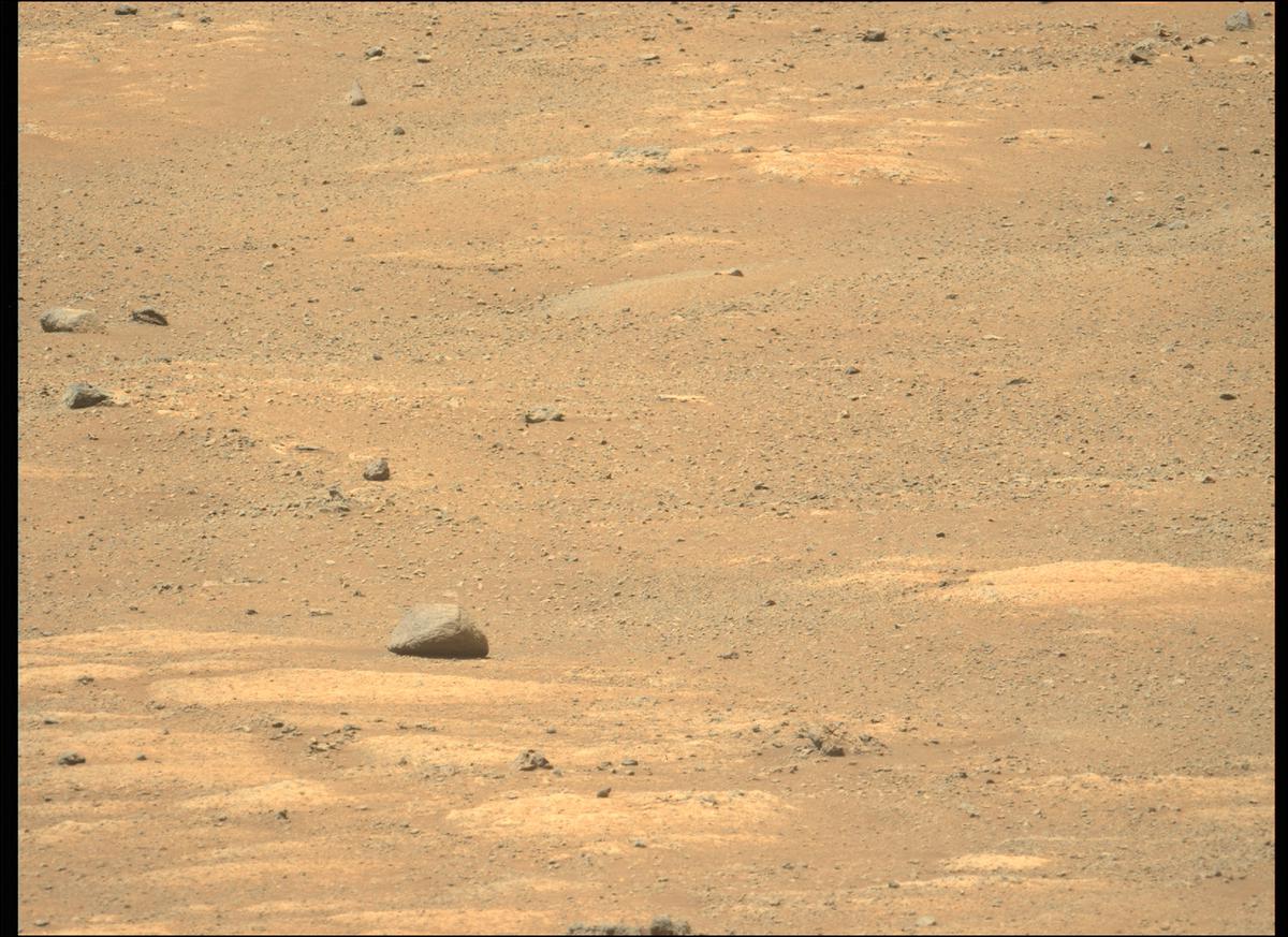 This image was taken by MCZ_LEFT onboard NASA's Mars rover Perseverance on Sol 145
