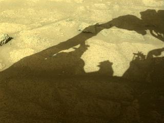 View image taken on Mars, Mars Perseverance Sol 148: Front Left Hazard Avoidance Camera (Hazcam)