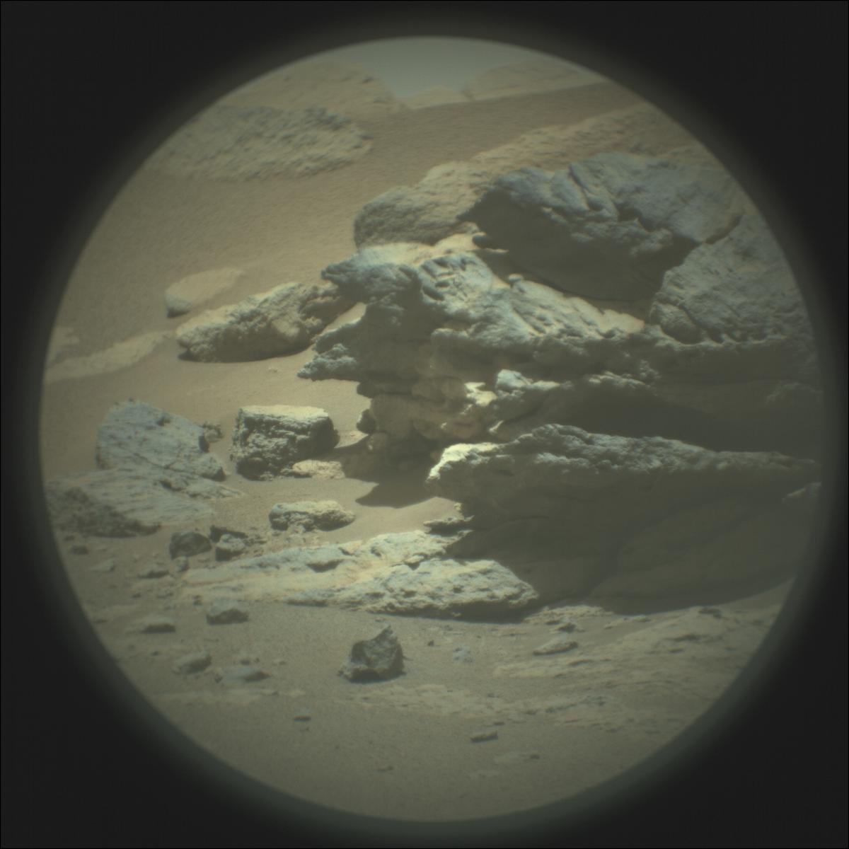 This image was taken by SUPERCAM_RMI onboard NASA's Mars rover Perseverance on Sol 150