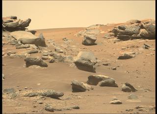 View image taken on Mars, Mars Perseverance Sol 150: Left Mastcam-Z Camera