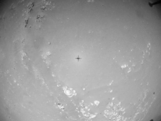 This image was taken by HELI_NAV onboard NASA's Mars rover Perseverance on Sol 152