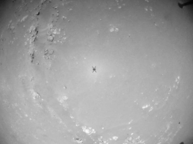 This image was taken by HELI_NAV onboard NASA's Mars rover Perseverance on Sol 152