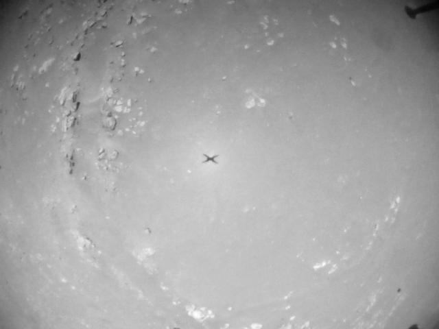 This image was taken by HELI_NAV onboard NASA's Mars rover Perseverance on Sol 152