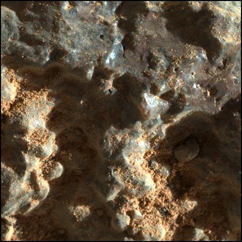 This image was taken by SHERLOC_WATSON onboard NASA's Mars rover Perseverance on Sol 152