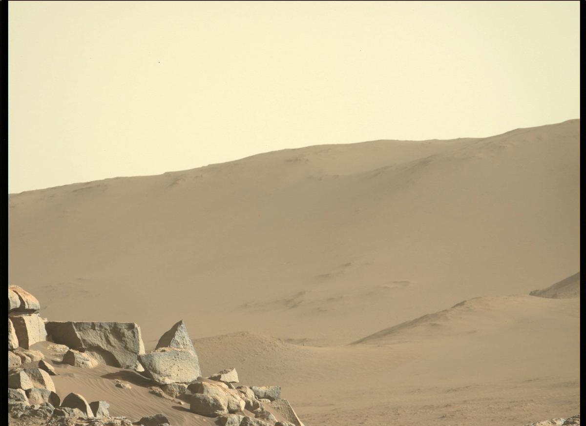 This image was taken by MCZ_LEFT onboard NASA's Mars rover Perseverance on Sol 155