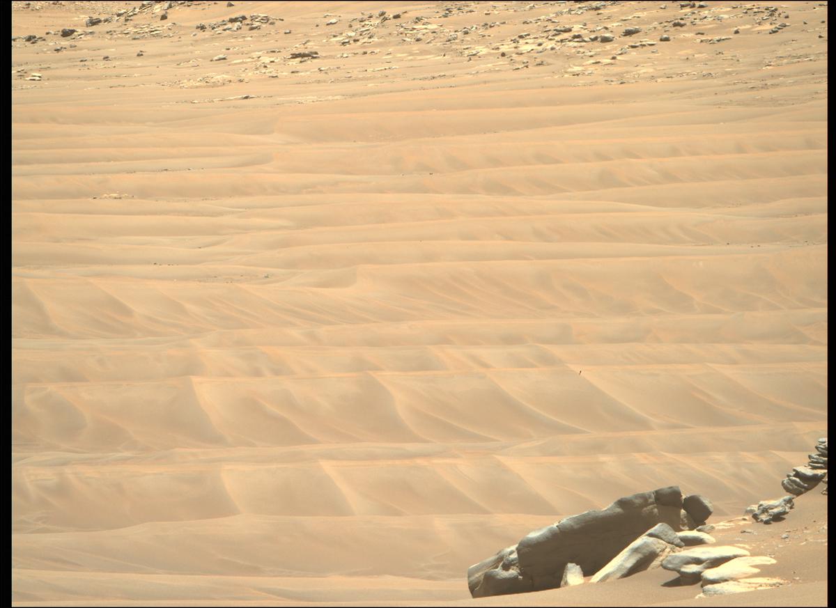 This image was taken by MCZ_RIGHT onboard NASA's Mars rover Perseverance on Sol 155
