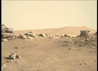View image taken on Mars, Mars Perseverance Sol 155: Right Mastcam-Z Camera