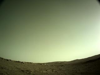 View image taken on Mars, Mars Perseverance Sol 156: Left Navigation Camera (Navcam)