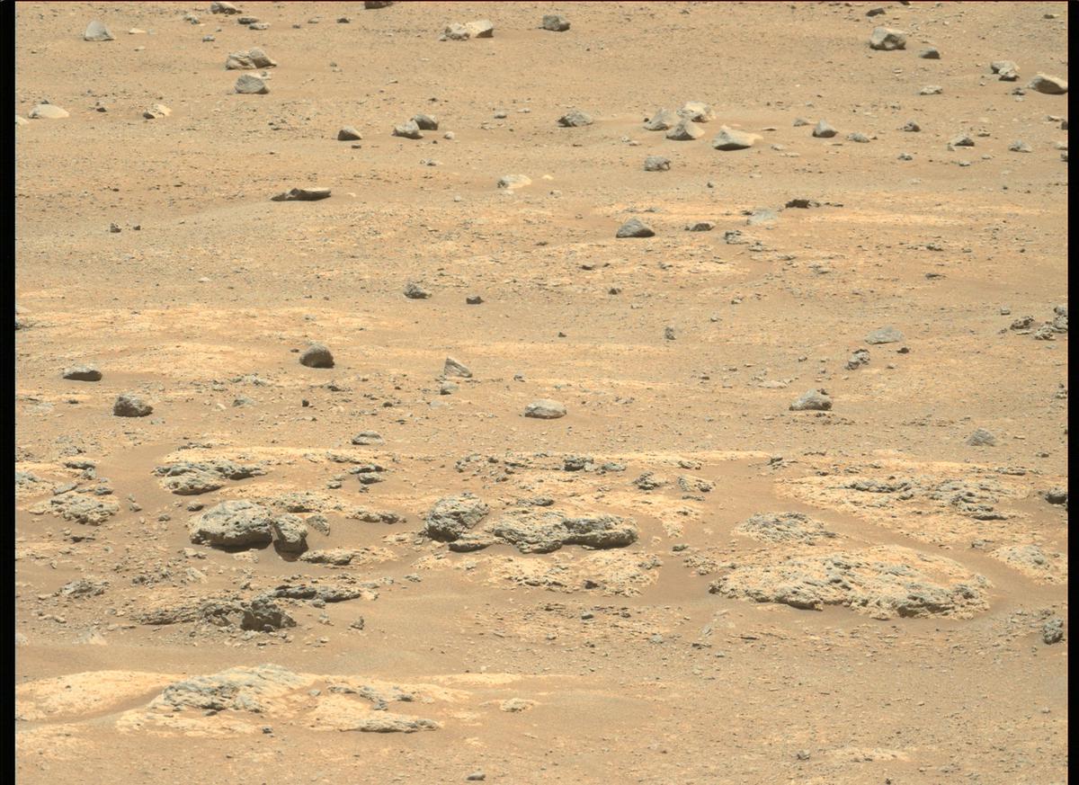 This image was taken by MCZ_LEFT onboard NASA's Mars rover Perseverance on Sol 156