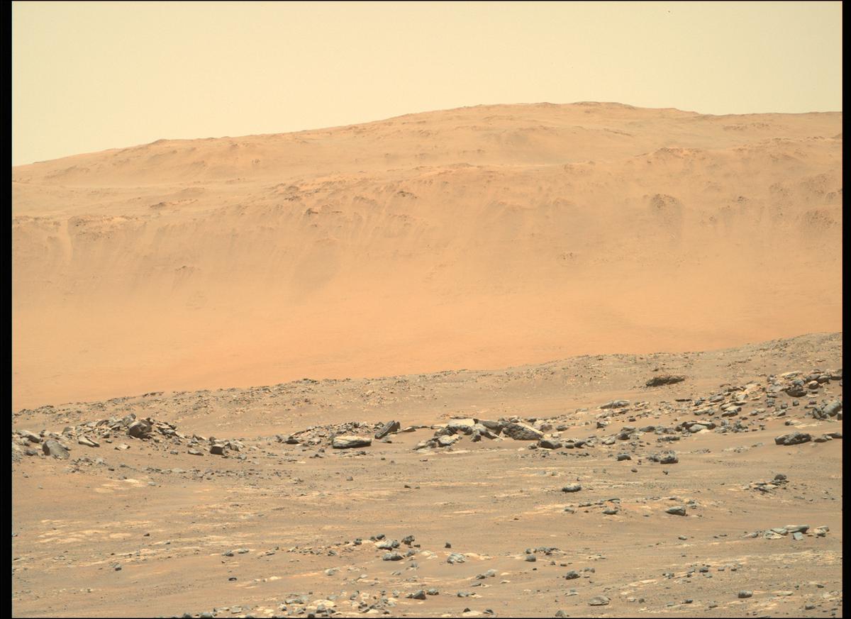 This image was taken by MCZ_RIGHT onboard NASA's Mars rover Perseverance on Sol 156