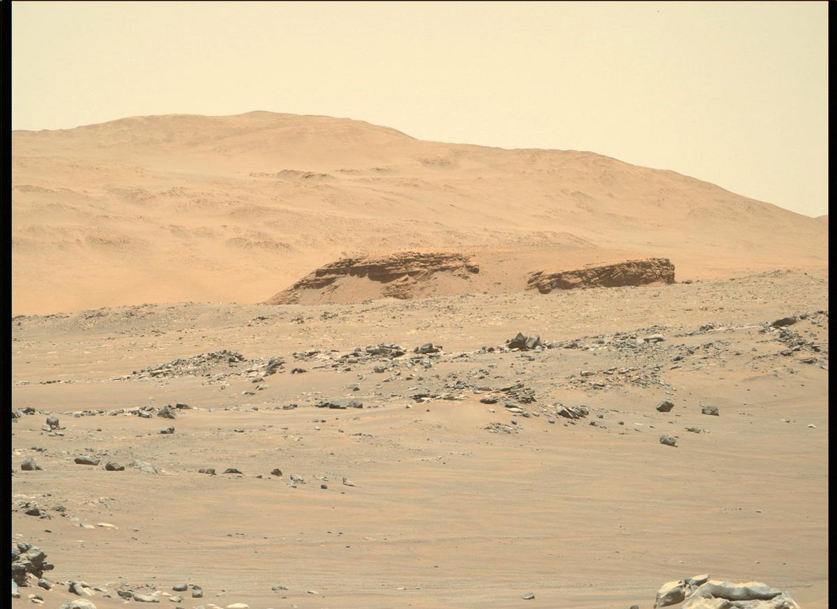 This image was taken by MCZ_RIGHT onboard NASA's Mars rover Perseverance on Sol 156