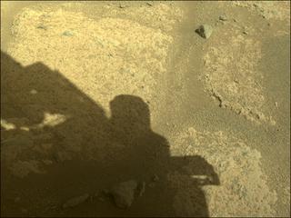 View image taken on Mars, Mars Perseverance Sol 157: Front Left Hazard Avoidance Camera (Hazcam)