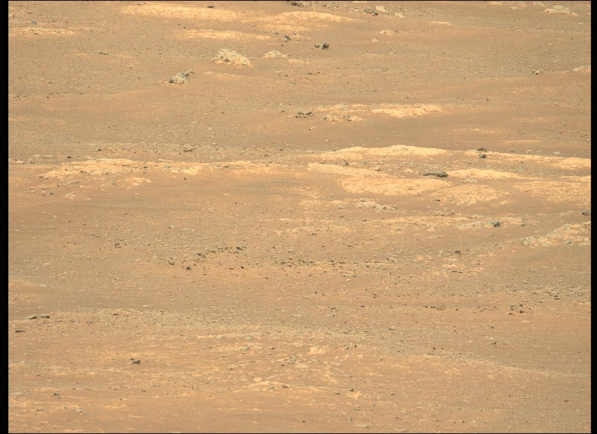 This image was taken by MCZ_LEFT onboard NASA's Mars rover Perseverance on Sol 158