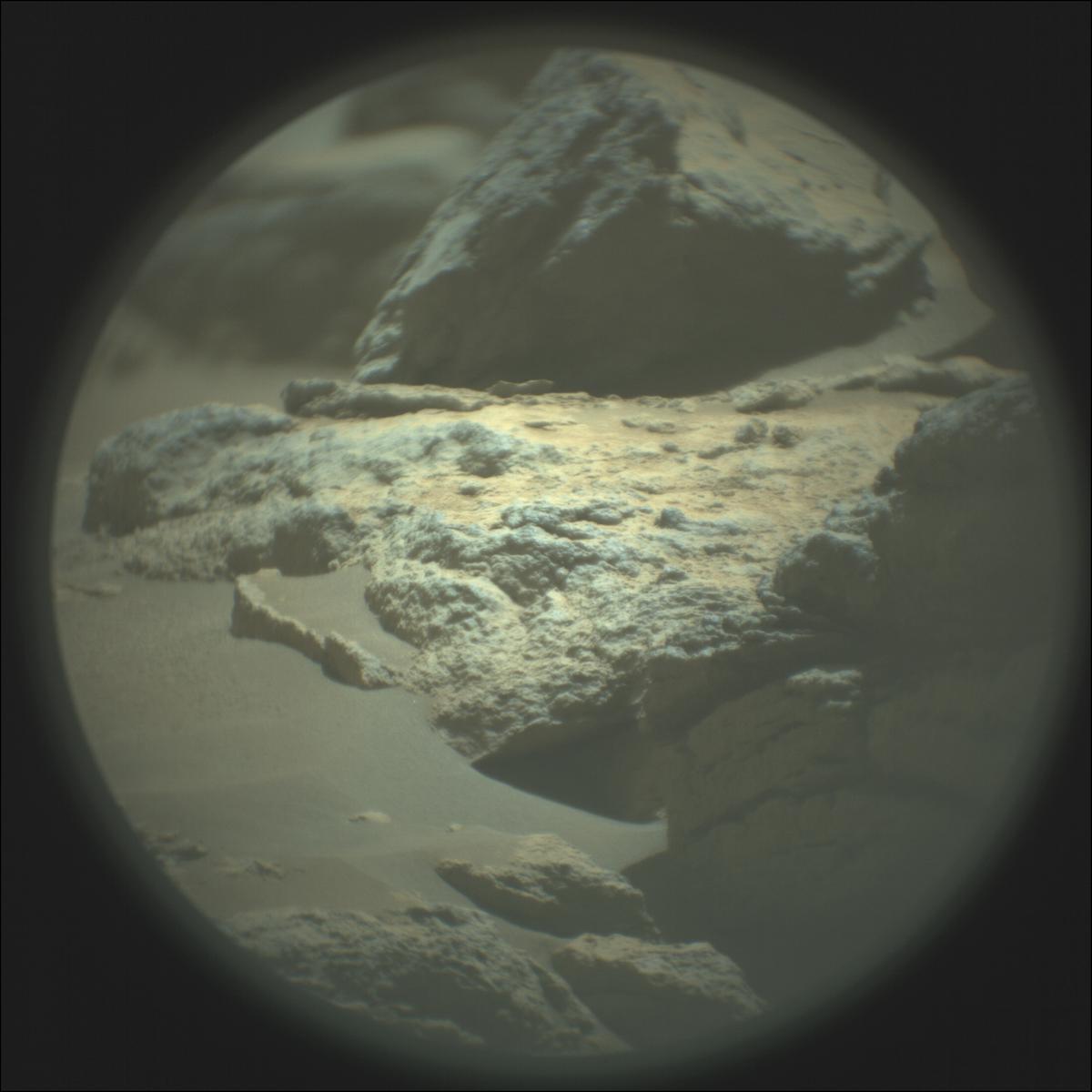 This image was taken by SUPERCAM_RMI onboard NASA's Mars rover Perseverance on Sol 162