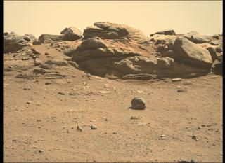 View image taken on Mars, Mars Perseverance Sol 162: Left Mastcam-Z Camera