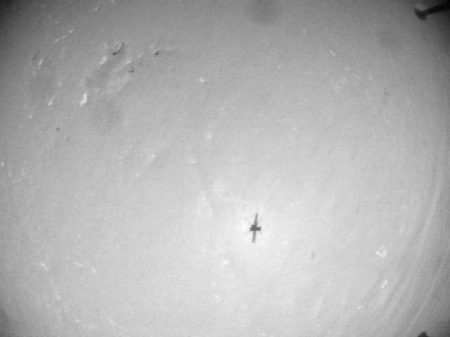 This image was taken by HELI_NAV onboard NASA's Mars rover Perseverance on Sol 163