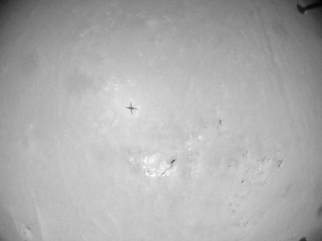 This image was taken by HELI_NAV onboard NASA's Mars rover Perseverance on Sol 163