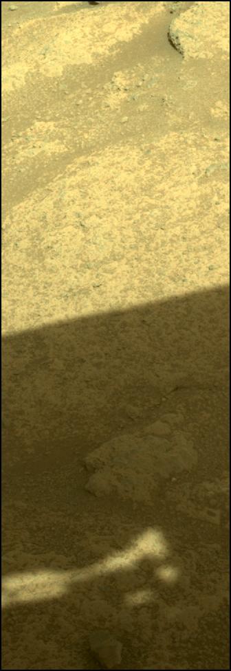 This image was taken by FRONT_HAZCAM_LEFT_A onboard NASA's Mars rover Perseverance on Sol 164