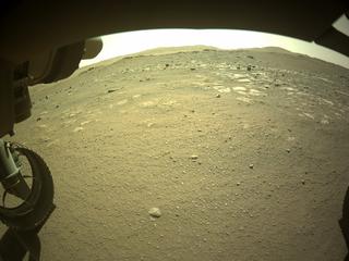 View image taken on Mars, Mars Perseverance Sol 169: Front Left Hazard Avoidance Camera (Hazcam)