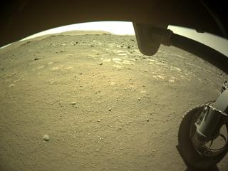 View image taken on Mars, Mars Perseverance Sol 169: Front Right Hazard Avoidance Camera (Hazcam)