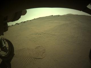 View image taken on Mars, Mars Perseverance Sol 170: Front Left Hazard Avoidance Camera (Hazcam)
