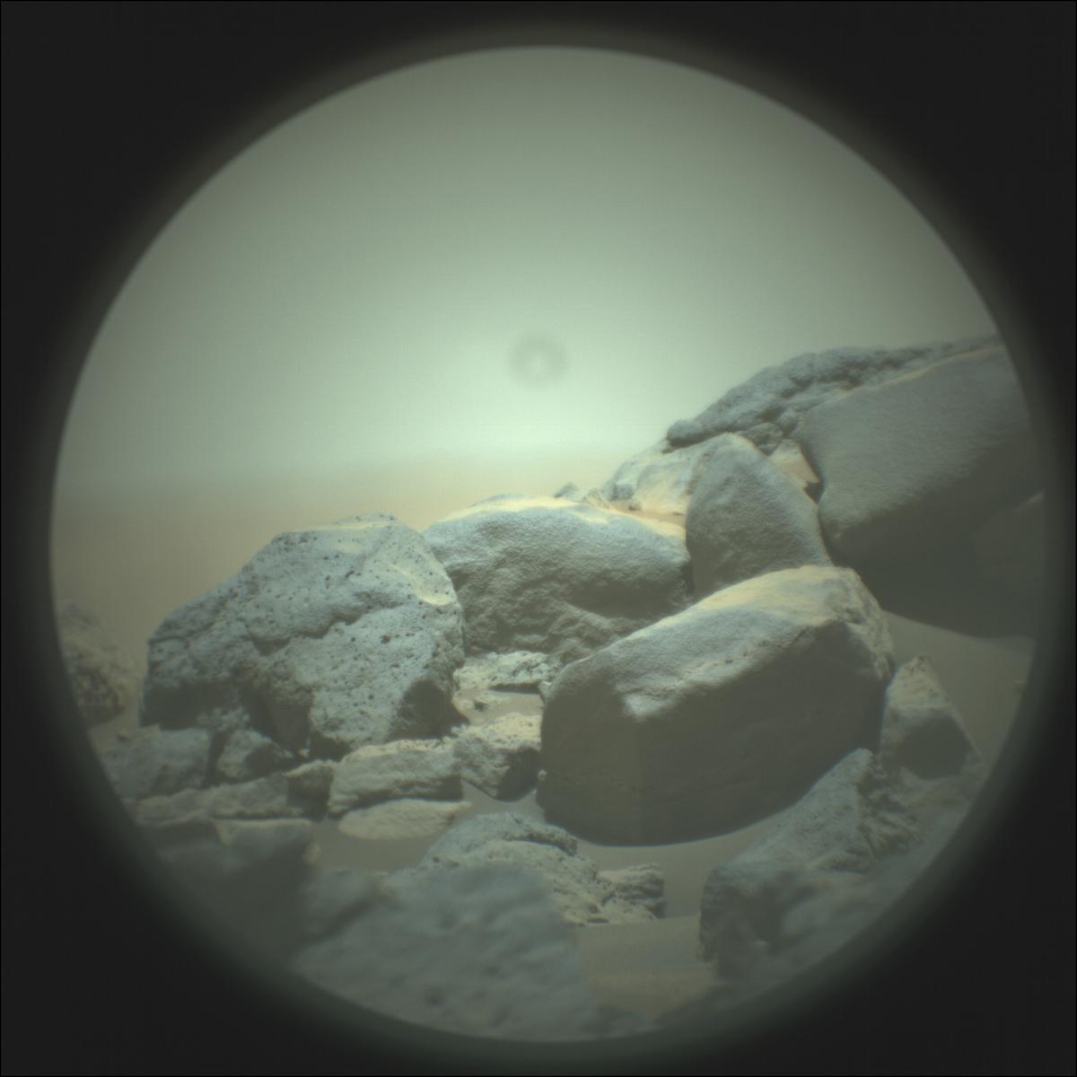 This image was taken by SUPERCAM_RMI onboard NASA's Mars rover Perseverance on Sol 171