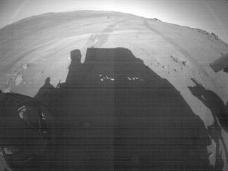 View image taken on Mars, Mars Perseverance Sol 172: Rear Left Hazard Avoidance Camera (Hazcam)