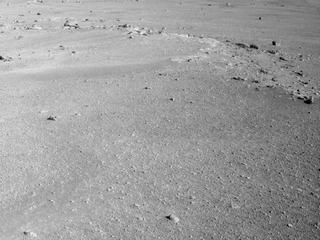 View image taken on Mars, Mars Perseverance Sol 173: Front Left Hazard Avoidance Camera (Hazcam)