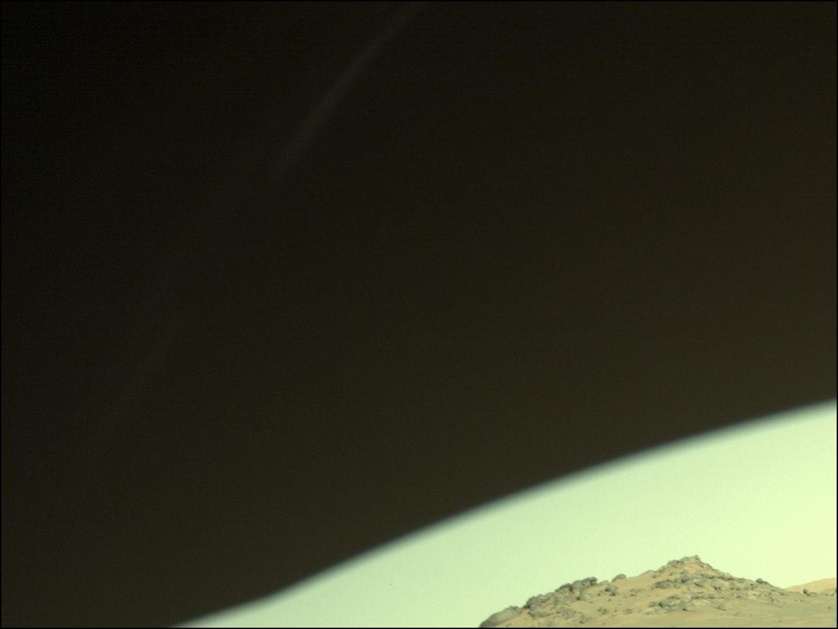 This image was taken by FRONT_HAZCAM_RIGHT_A onboard NASA's Mars rover Perseverance on Sol 173