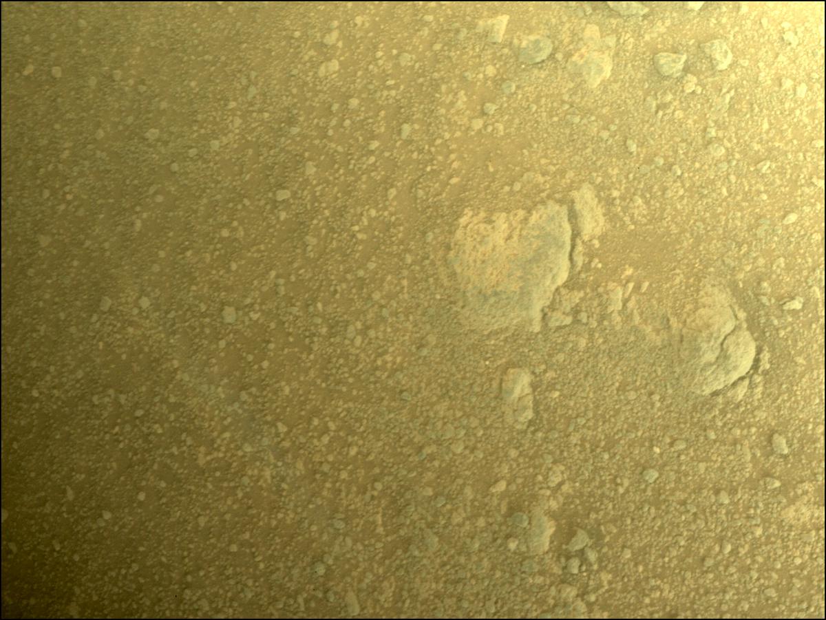 This image was taken by FRONT_HAZCAM_RIGHT_A onboard NASA's Mars rover Perseverance on Sol 173