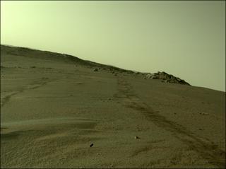 View image taken on Mars, Mars Perseverance Sol 173: Rear Left Hazard Avoidance Camera (Hazcam)