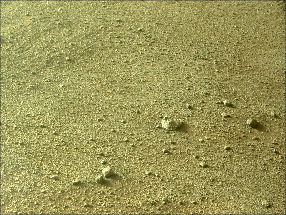 This image was taken by REAR_HAZCAM_LEFT onboard NASA's Mars rover Perseverance on Sol 173